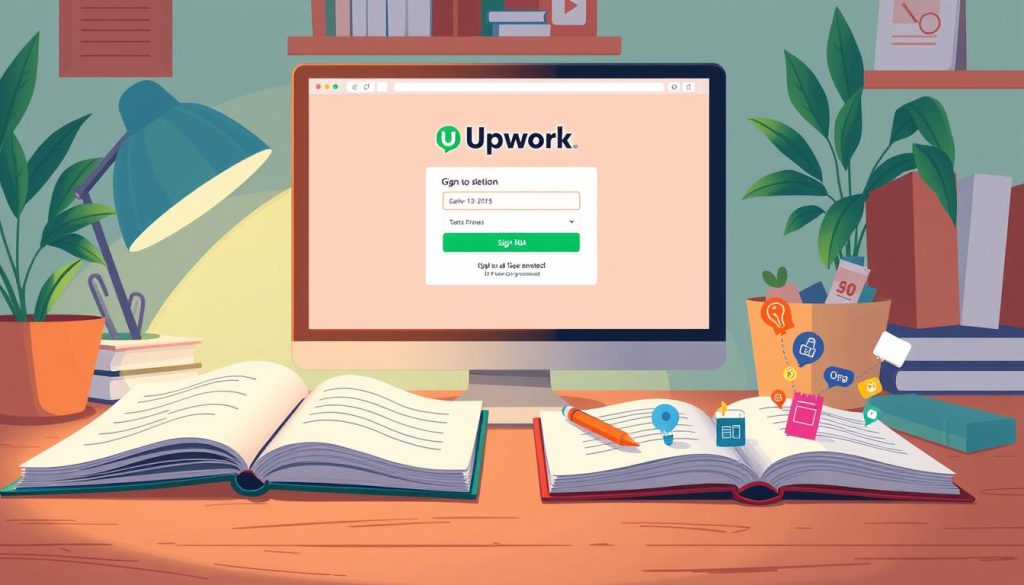 ثبت نام در upwork